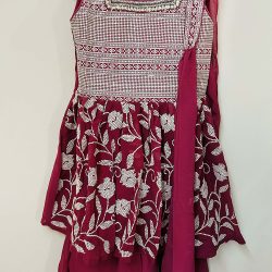 kids 3 piece party frock