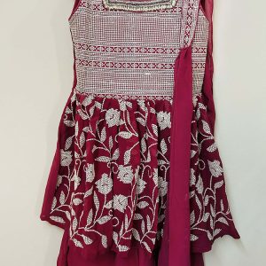 kids 3 piece party frock